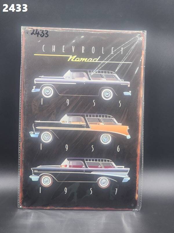 Tin Sign 2433 - Chevrolet Nomad 1955/1956/1957