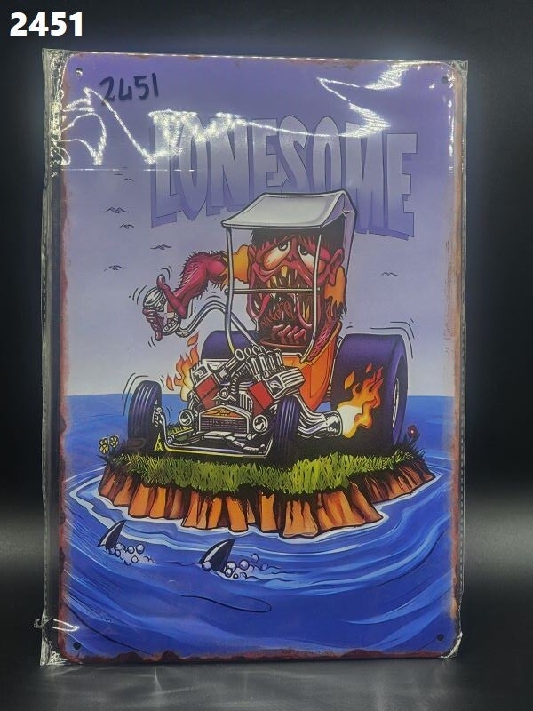 Tin Sign 2451 - Ratfink Lonesome