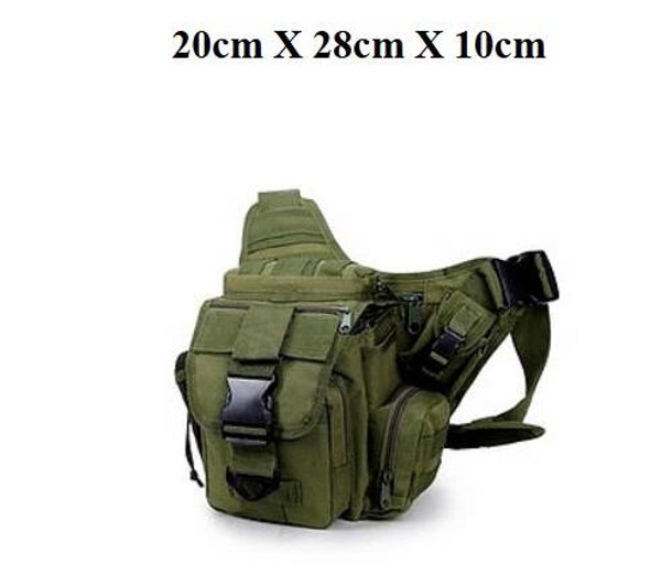Sling Bag Silver Knights Molle Military - 249