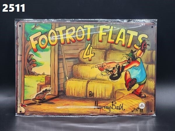 Tin Sign 2511 - Footrot Flats 4