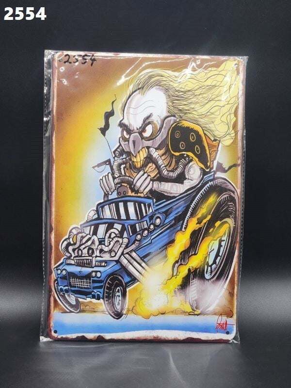 Tin Sign 2554 - Hot Rod