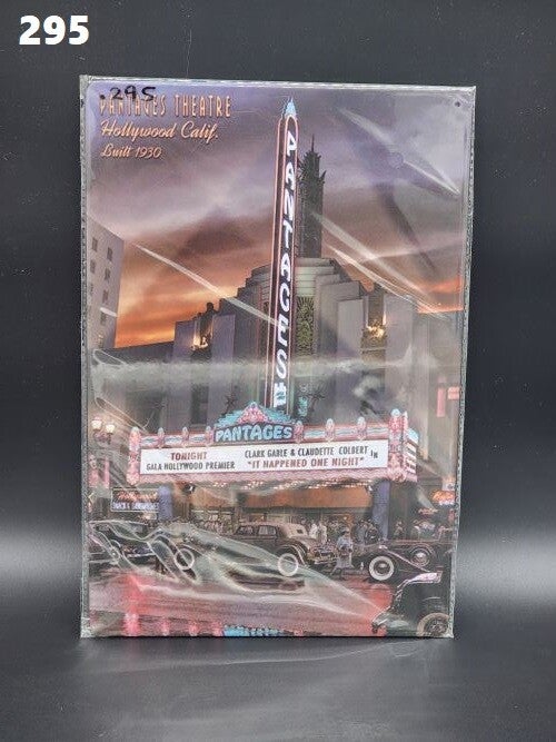 Tin Sign 295 - Pantages Theatre