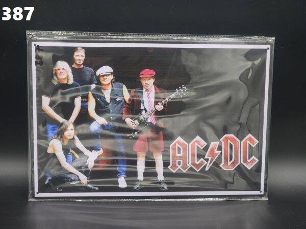 Tin Sign 387 - AC/DC Live & Loud