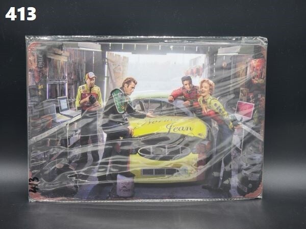 Tin Sign 413 - Norma Jean James Dean, Marylin, Elvis