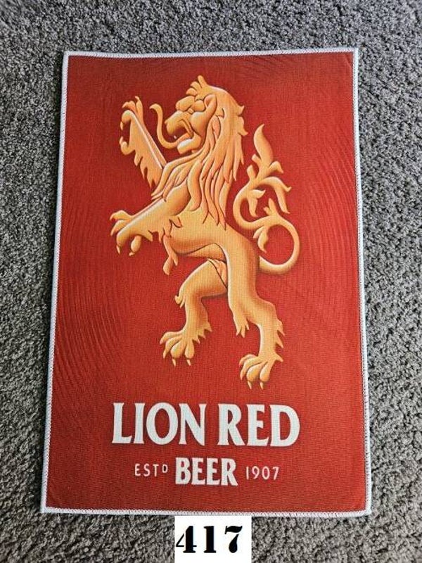 Mat 417 - Lion Red Beer Est. 1907