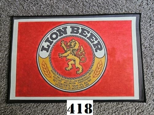 Mat 418 - Lion Beer Red Label