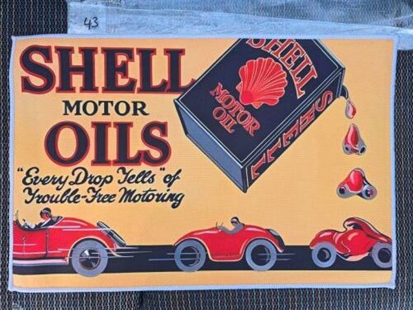 Mat 43 - Shell Motor Oils Every Drop Tells Of Trouble-Free Motoring