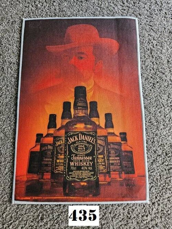 Mat 435 - Jack Daniel's Cowboy Silhouette