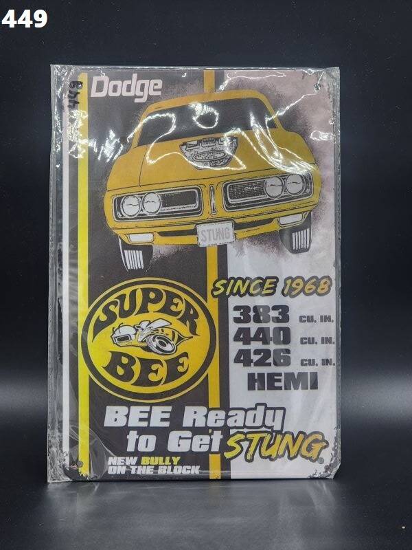 Tin Sign 449 - Dodge Since 1968