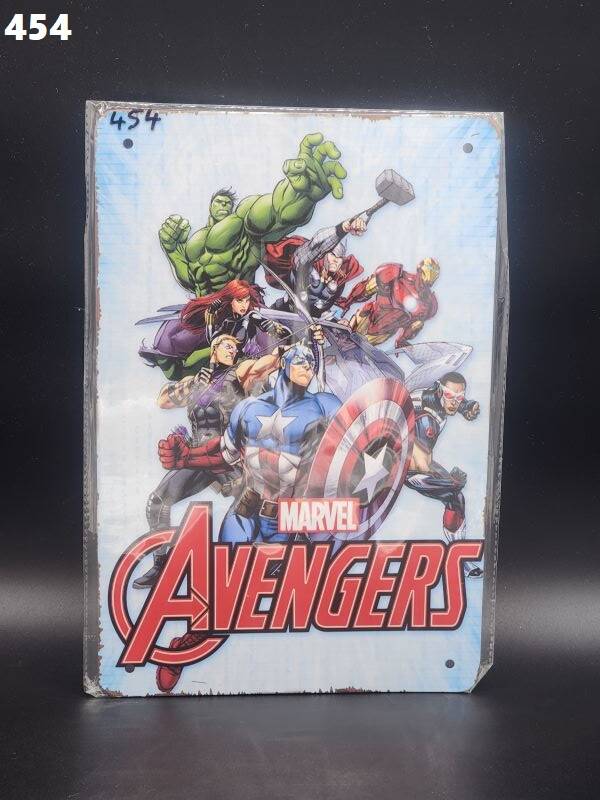 Tin Sign 454 - Marvel Avengers