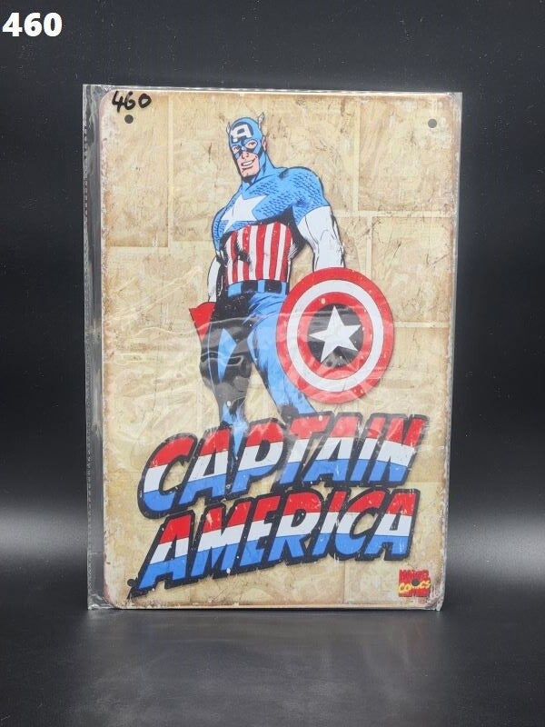 Tin Sign 460 - Captain America
