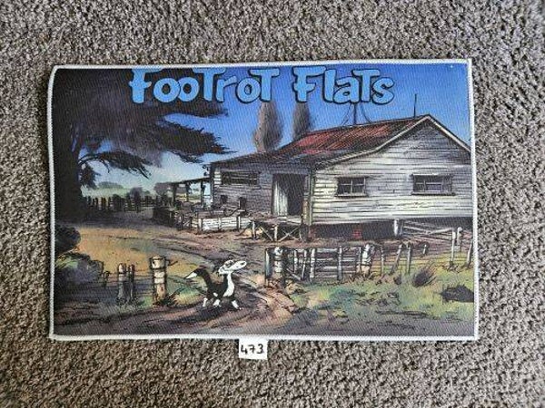 Mat 473 - Footrot Flats Dog by House