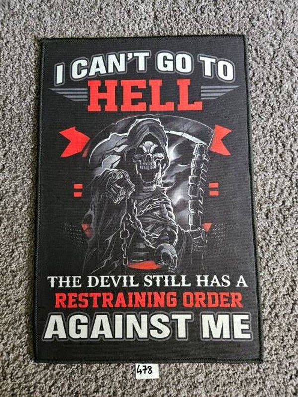 Mat 478 - I Can't Go To Hell....