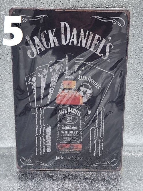 Tin Sign 5 - Jack Daniel's  Jacks are Better.