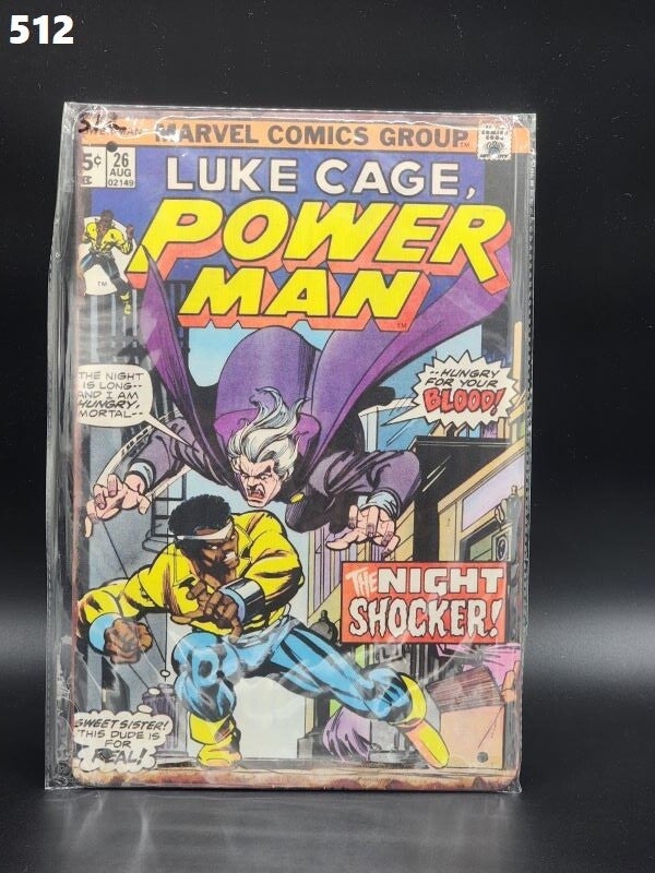 Tin Sign 512 - Luke Cage Power Man