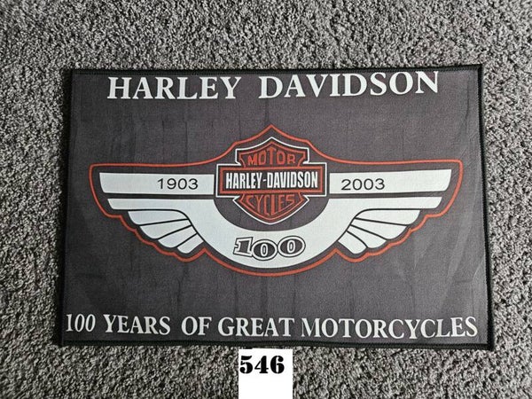 Mat 546 - Harley Davidson  1903 - 2003 100 Years of Great Motorcycles