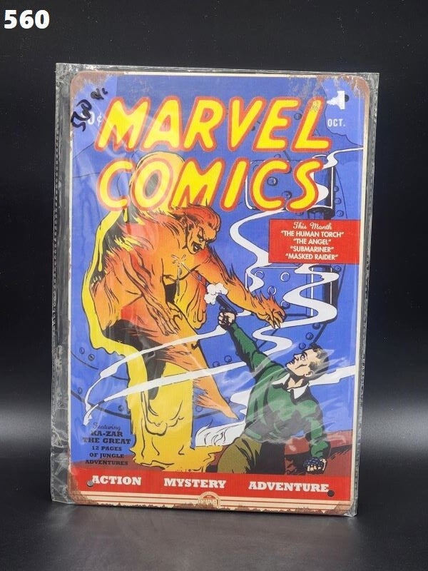 Tin Sign 560 - Marvel Comic