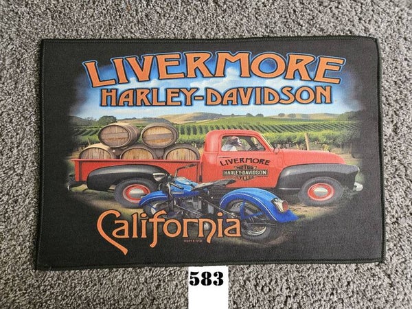 Mat 583 - Livermore Harley Davidson  California