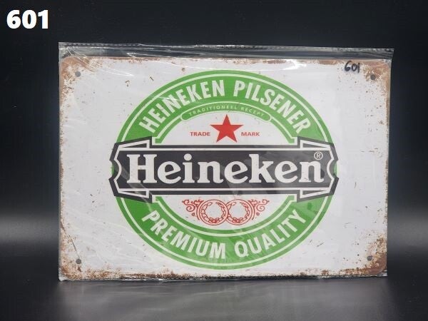 Tin Sign 601 - Heineken Pilsener Prem Quality