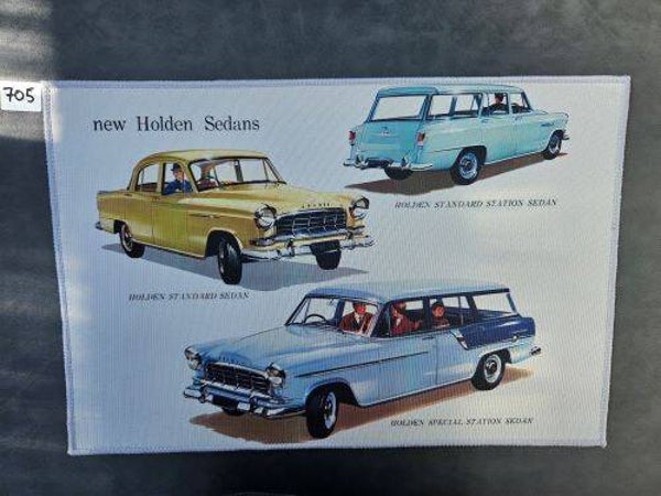 Mat 705 - New Holden Sedans