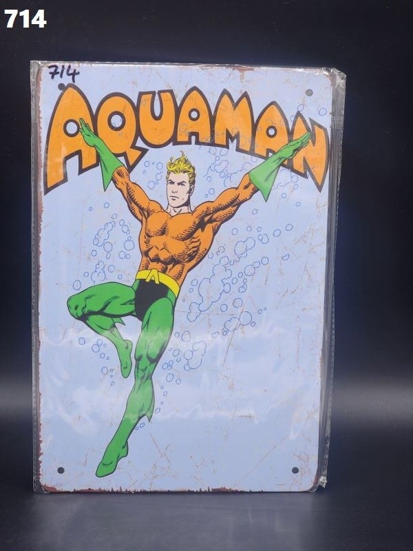Tin Sign 714 - Aquaman