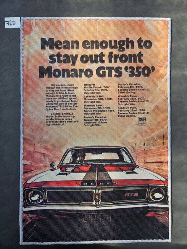 Mat 720 - Mean Enough to Stay Out Front Monaro GTS