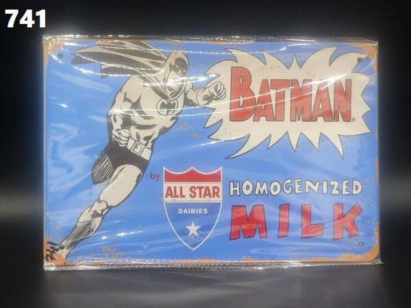 Tin Sign 741 - Batman Homogenized