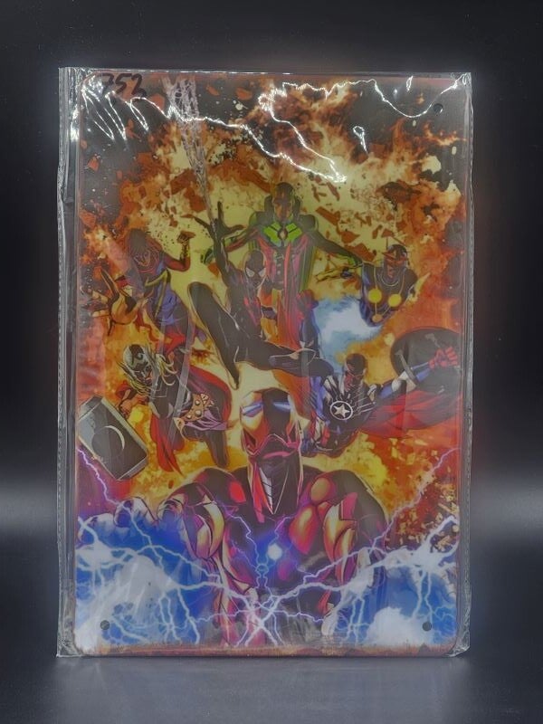 Tin Sign 753 - Super Heroes