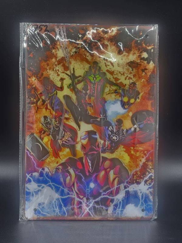 Tin Sign 753 - Super Heroes