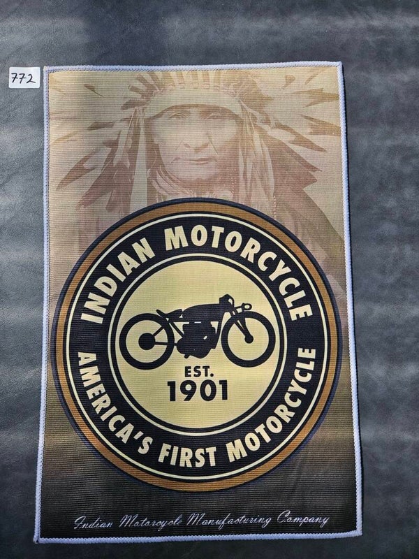 Mat 772 - Indian Motorcycle America's First Motorcycle