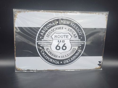 Tin Sign 78 - Route 66 Arizona New Mexico