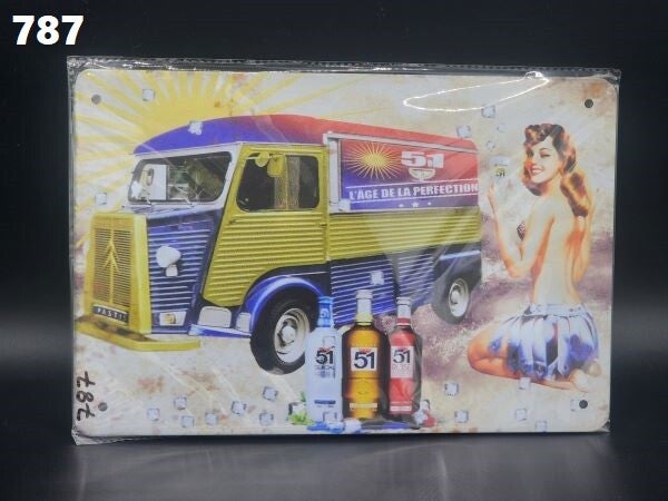 Tin Sign  787 -  51 L'Age De La Perfection