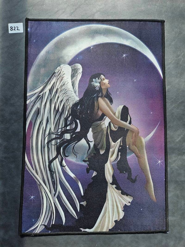 Mat 822 - Angel Crescent Moon