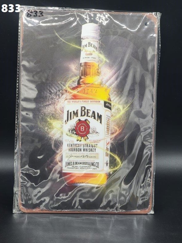 Tin Sign 833 - Jim Beam