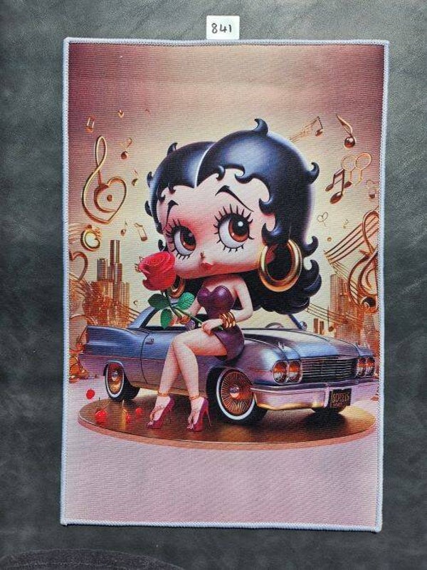 Mat 841 - Betty Boop Red Rose