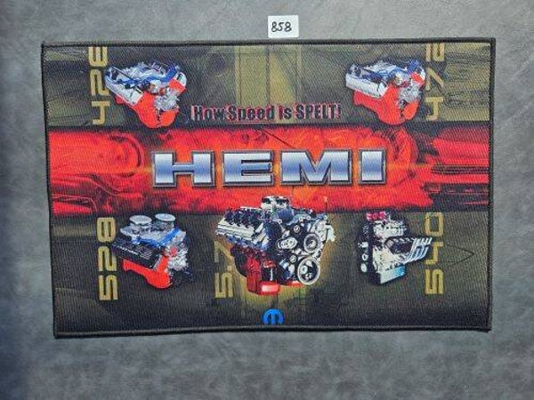 Mat 858 - Hemi How Speed is Spelt