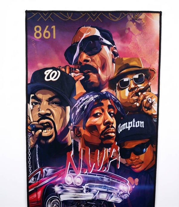 Mat 861 - N.W.A Ice Cube Snoop Dogg Tupac Biggie Easy-E