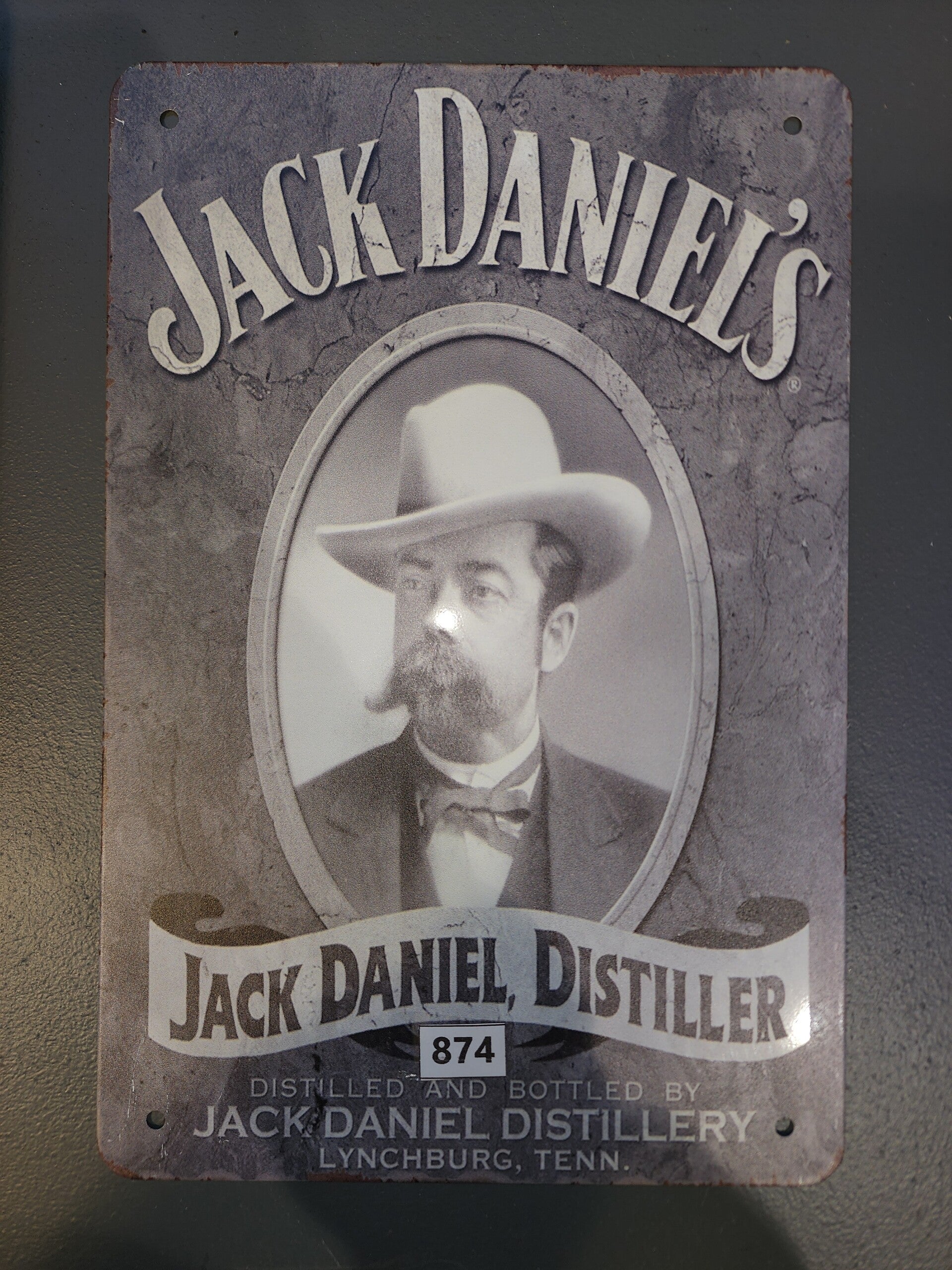 Tin Sign 874 - Jack Daniel, Distiller