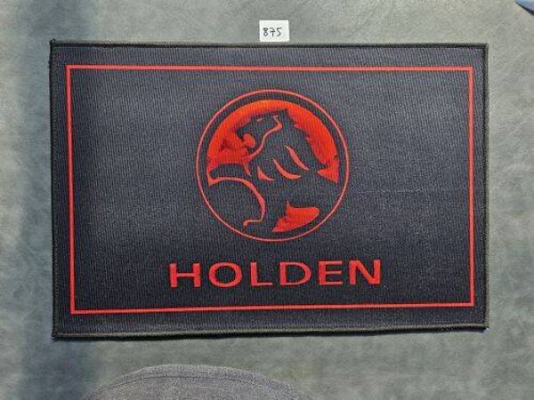 Mat 875 - Holden Black/Red