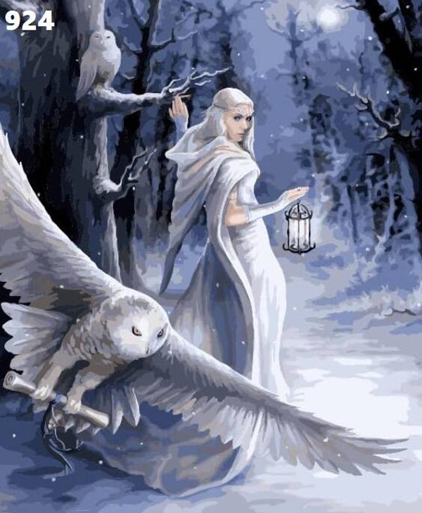 Tin Sign 924 - Anne Stokes Midnight Messenger