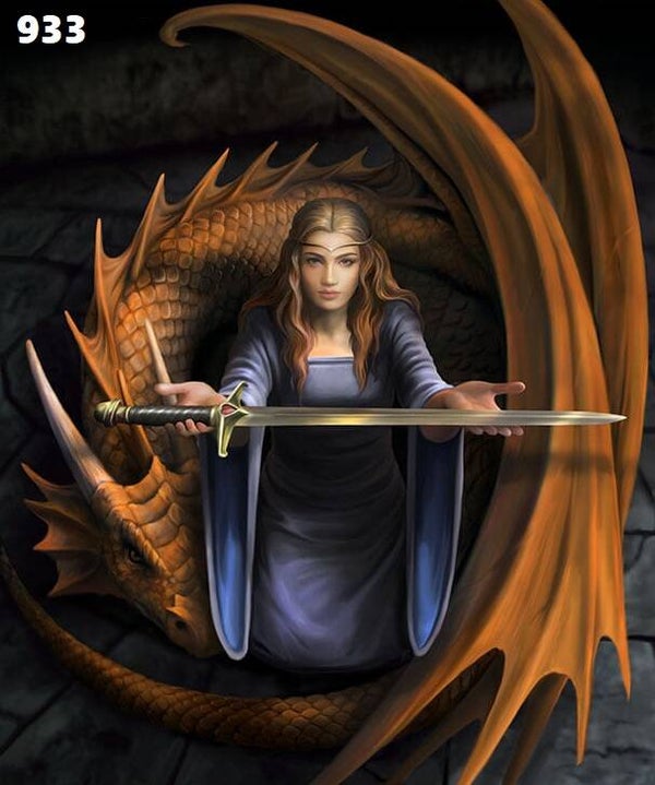 Tin Sign 933 - Anne Stokes The Truth