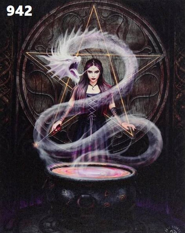 Tin Sign 942 - Anne Stokes The Summoning