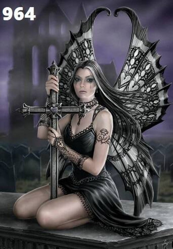 Tin Sign 964 - Anne Stokes Lost Love