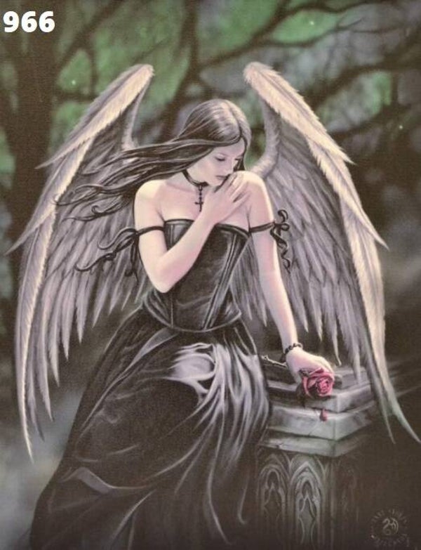 Tin Sign 966 - Anne Stokes Lost Soul