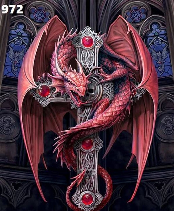 Tin Sign 972 - Anne Stokes Gothic Garden