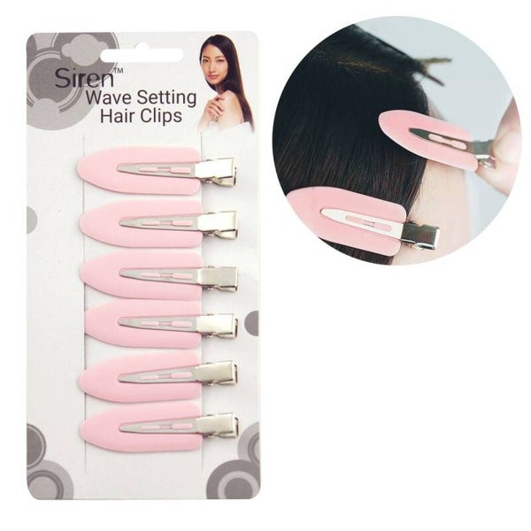 Hair Clip Siren Wave Setting Clips - 97925