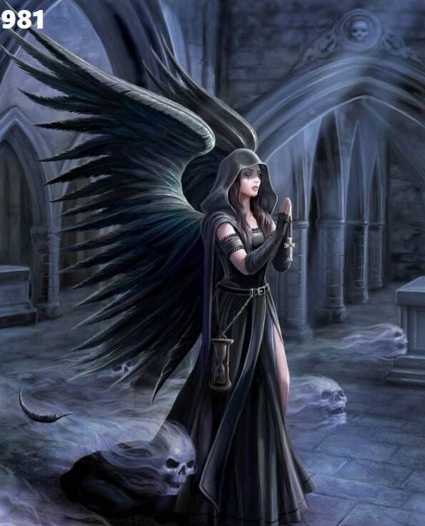 Tin Sign 981 - Anne Stokes Harbinger