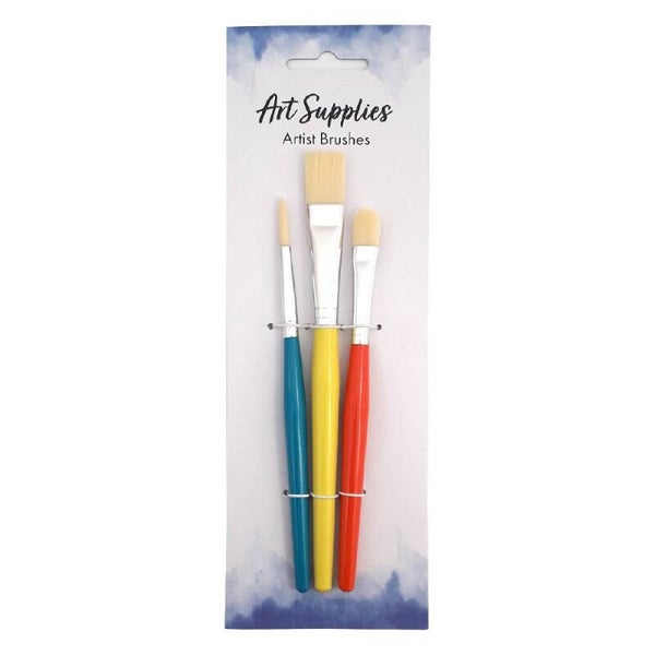 Art Supplies Flat+Point 3pc - 99231