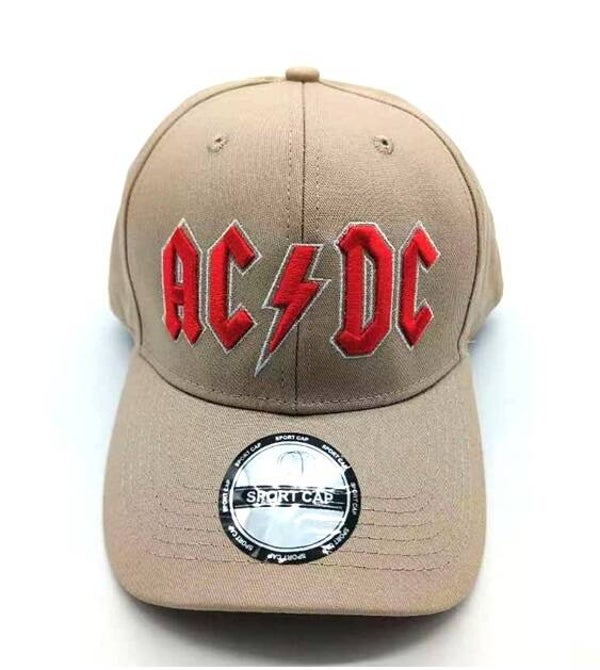 Baseball Cap AC/DC Khaki - 1826B