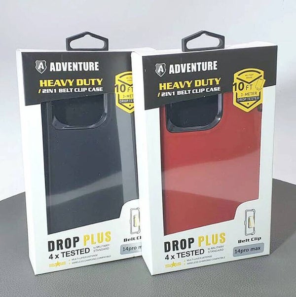 iPhone 16 Pro Adventure Heavy Duty 2-in-1 Belt Clip Case